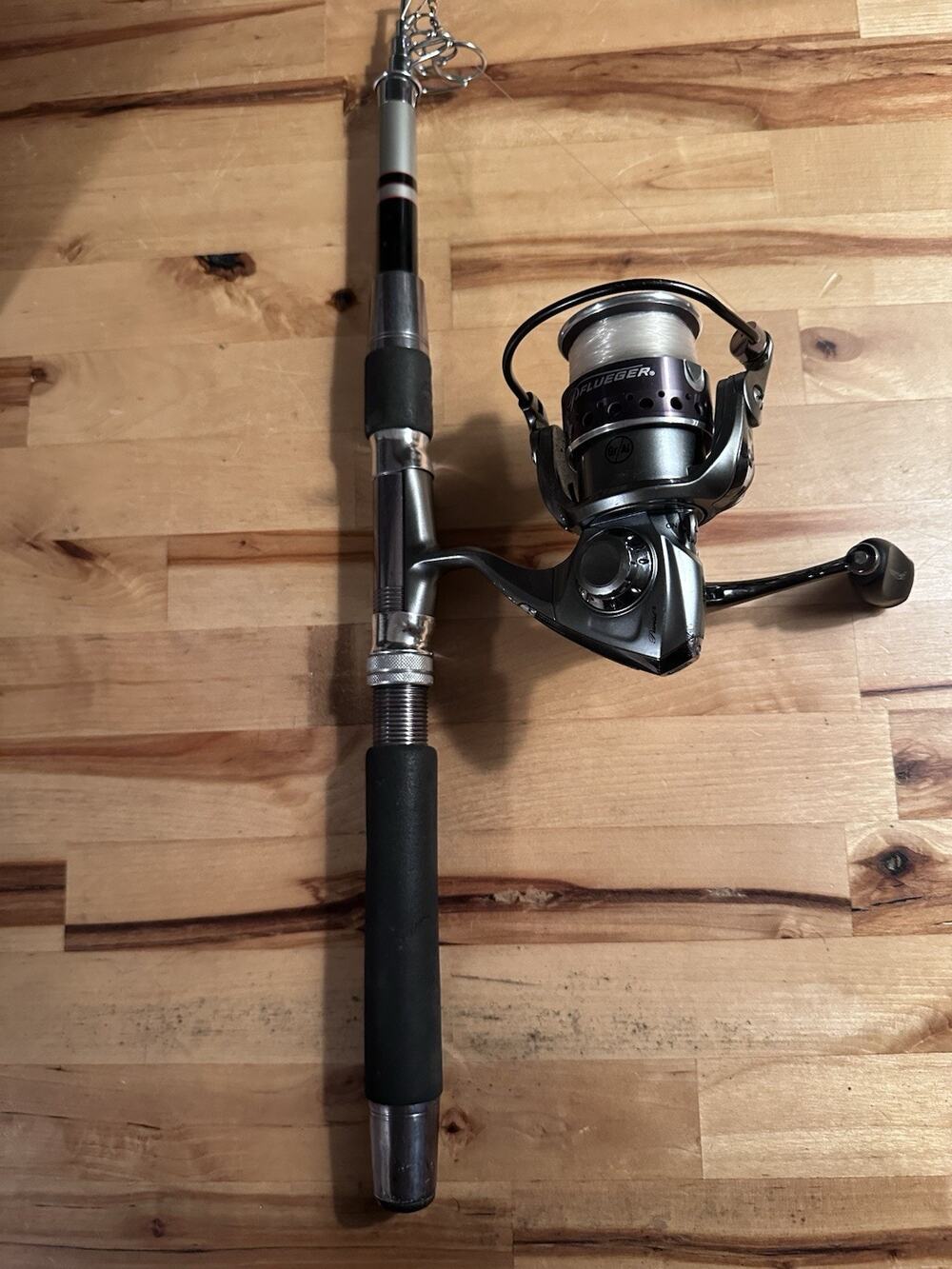 Pflueger Purist Spinning Reel Size 25 Model 1340 & Telescopic Rod Combo 10BB